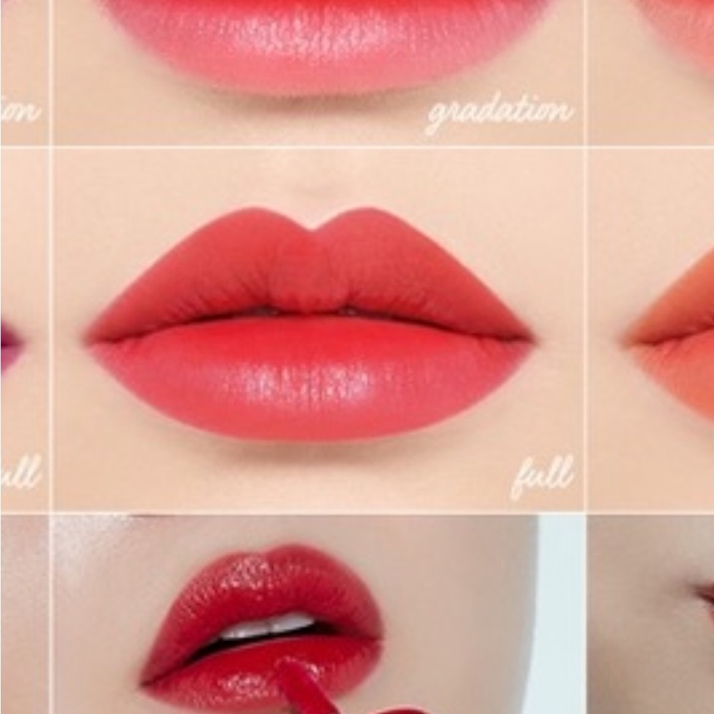 K beauty Etude Dear Darling Kissproof Water Lip Tint in Cherry Ade - Picture 6 of 8